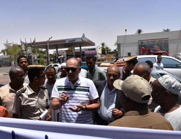 جولة السكرتير العام لمحافظة أسوان