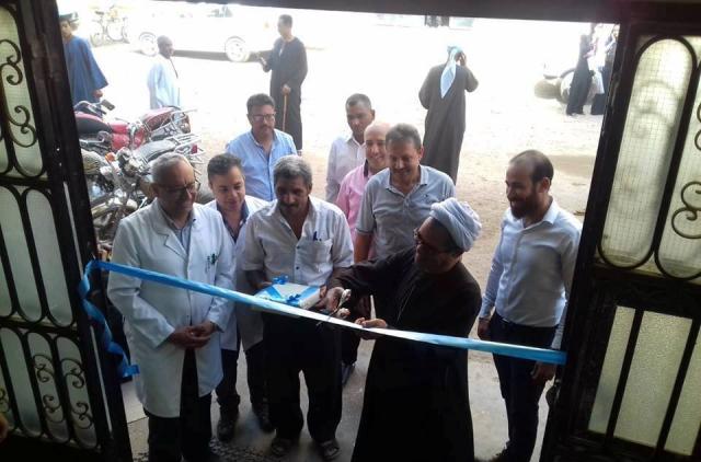 النائب صبرى يفتتح اسبوع الخير بمستشفى النيل بنقادة