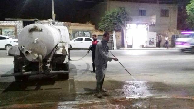 حملات مكبرة لصيانة ورفع كفاءة الشوارع والميادين