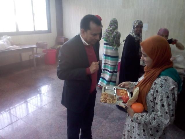 جولة نائب رئيس الجامعة