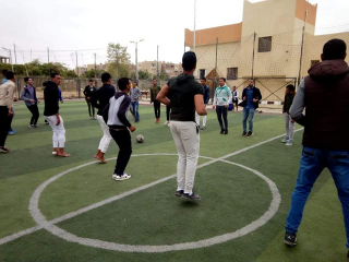 إنشاء 7 ملاعب خماسي بقري...