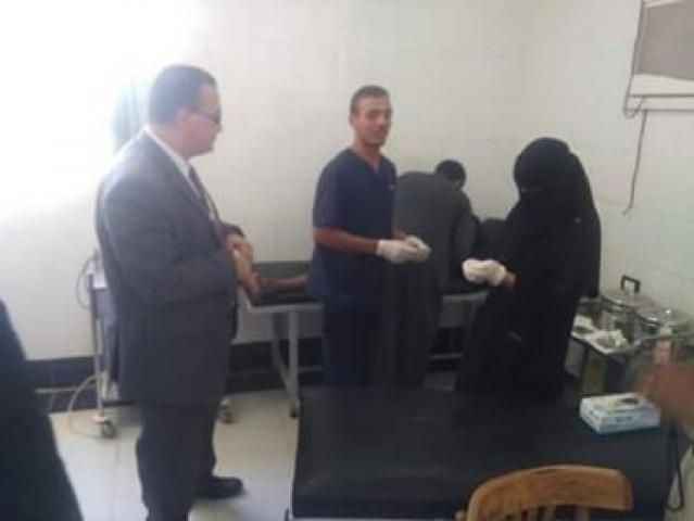 جولة وكيل وزارة الصحة