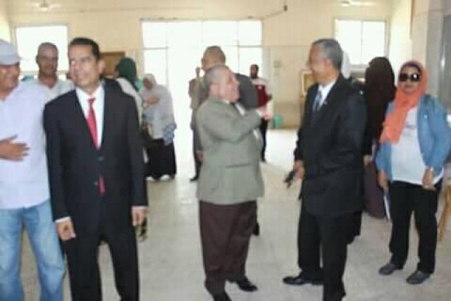 رئيس جامعة جنوب الوادى يتفقد كلية الاثار