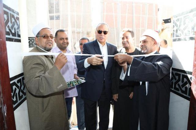 محافظ قنا يفتتح أعمال إحلال مسجد سعودي