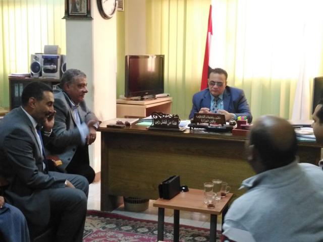 وكيل وزارة الصحة يستقبل نائب قوص
