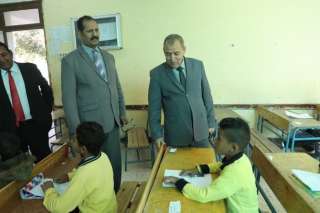 وكيل تعليم الوادى الجديد يتفقد...