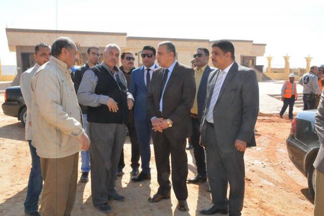 محافظ سوهاج يتفقد منطقة أثار الحواويش بأخميم