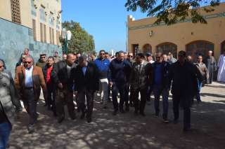وزير السياحة والآثار ومحافظ المنيا...