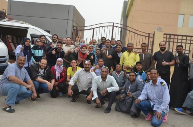 أطباء مستفي العزل