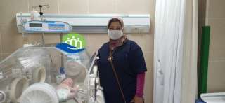 مستشفي العزل بإسنا تجري الولادة...