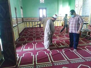 استمرار أعمال تطهير وتعقيم المساجد...