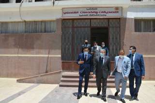 محافظ المنيا ونائب مساعد وزير...