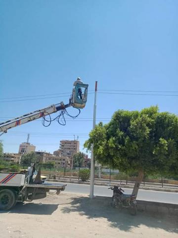 تركيب كشافات جديدة
