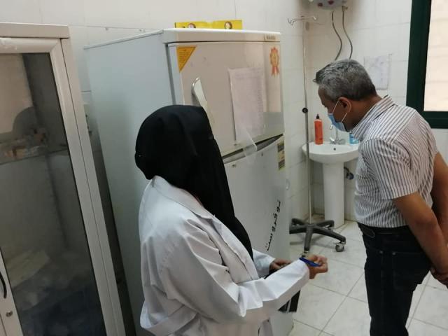جولة وكيل وزارة الصحة