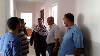 رئيس مدينة مرسى علم  يتابع...