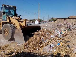 حملات نظافة وتشجير وصيانة كشافات...