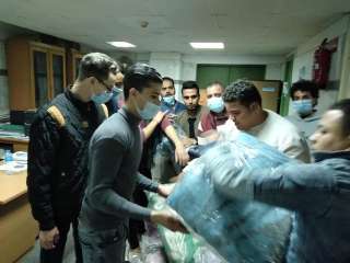 اتحاد طلاب جامعة سوهاج يوزع...