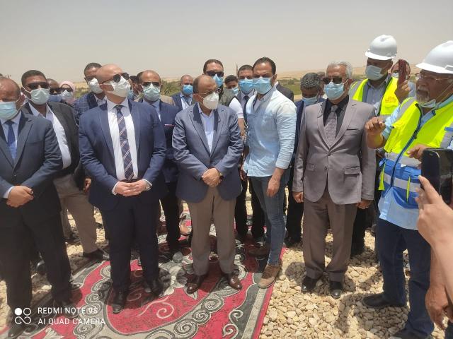 جولة وزير التنمية المحلية ومحافظ بني سويف