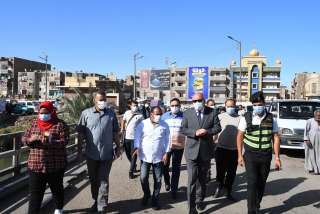  تفقد موقف سيارات قفط وقوص.....