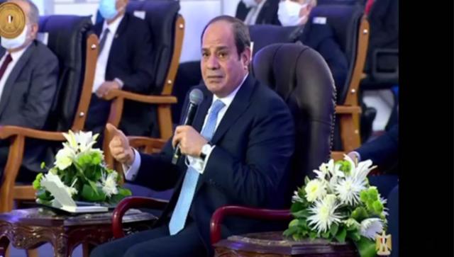 الرئيس عبد الفتاح السيسي في أسيوط