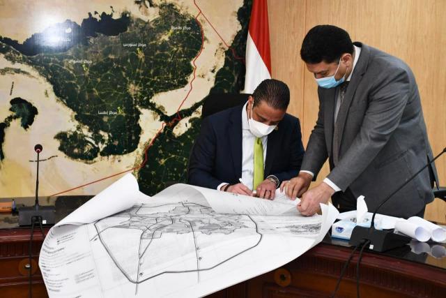 أحمد الأنصاري،، محافظ الفيوم