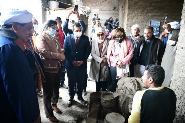 نائب وزير السياحة والآثار ونائب محافظ قنا يتفقدان عدد من المواقع المقترح تنميتها سياحيا