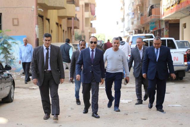 جولة نائب محافظ المنيا