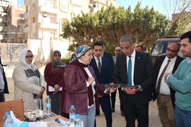 جولة محافظ الفيوم
