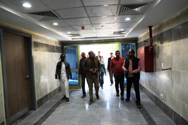 جولة محافظ أسوان