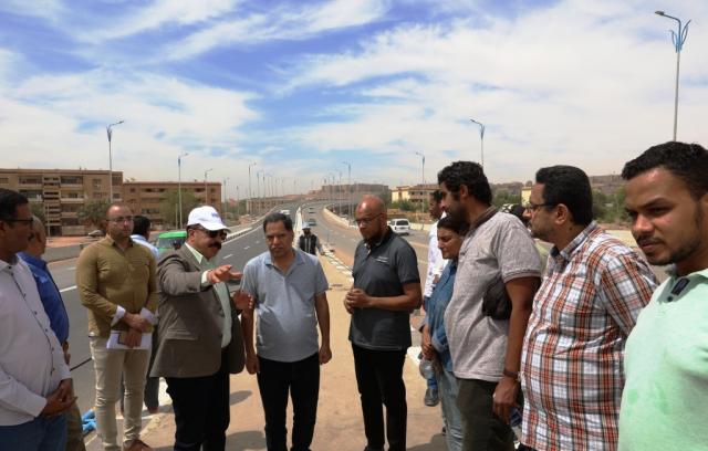 جولة محافظ أسوان