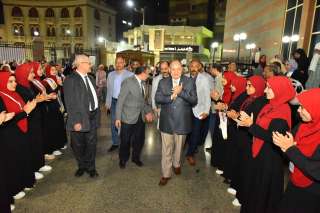 محافظ أسيوط ونائب رئيس جامعة...