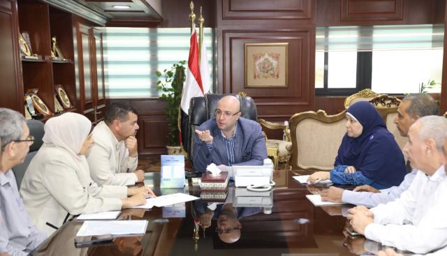 .. محافظ بني سويف في اللقاء المفتوح مع المواطنين