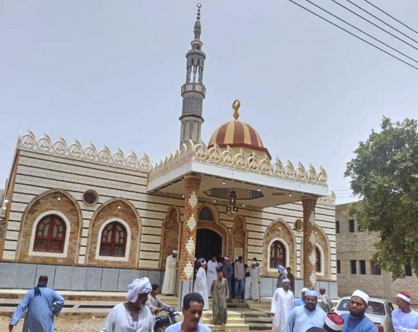 إفتتاح مسجد أبو بكر الصديق بوادى عبادى