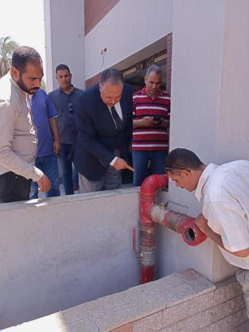 جولة وفد وزارة التنمية المحلية