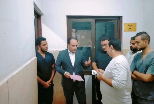 جولة وكيل وزارة الصحة