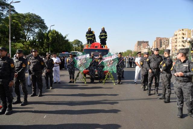 الجنازة العسكرية لشهيد الواجب