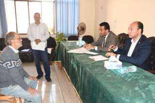 نائب محافظ الفيوم والسكرتير العام...