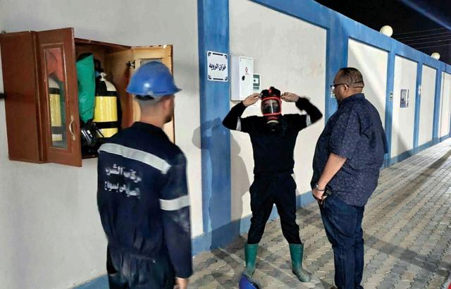 جولة رئيس شركة المياه