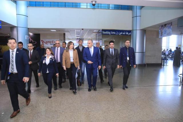 **محافظ سوهاج يستقبل وزيرة الثقافة