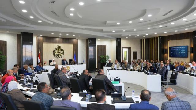 إجتماع المجلس التنفيذي لمحافظة أسوان