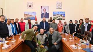 وزير الري يتابع أعمال وأنشطة...