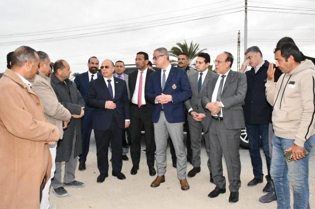 جولة محافظ الفيوم