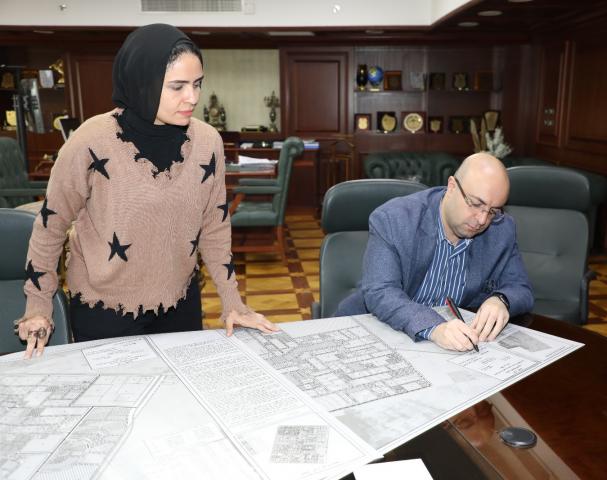 محافظ بني سويف يعتمد المخططين التفصيليين