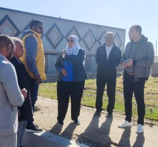 جولة نائب محافظ أسوان