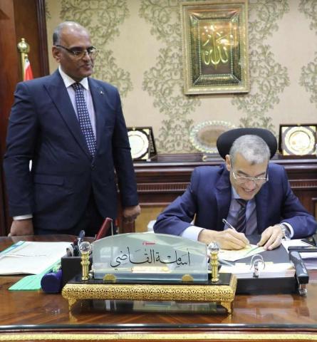 اللواء أسامة القاضي، محافظ المنيا