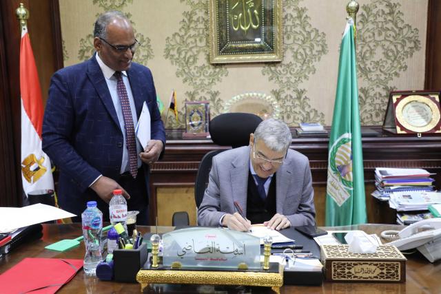محافظ المنيا يعتمد جداول الامتحانات