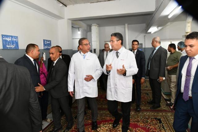 جولة وزير التموين ومحافظ الفيوم