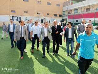 بالصور.. تفاصيل زيارة وزير الرياضة...