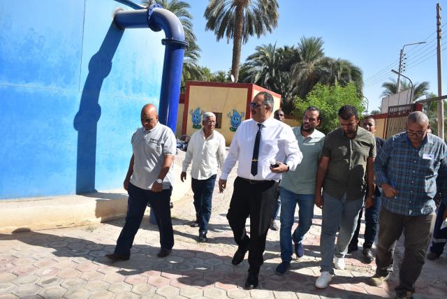 جولة رئيس شركة مياه الشرب 
