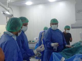 تشغيل قسم القسطرة القلبية بمستشفى...